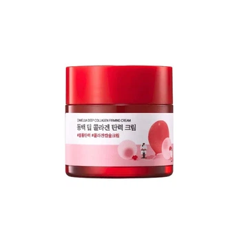 Крем Round Lab Camellia Deep Collagen Firming Cream с коллагеном для укрепления и лифтинга кожи лица, 50 мл