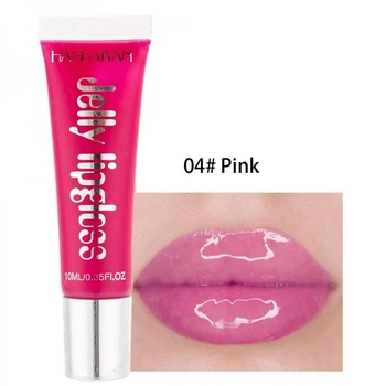 Блеск для губ Handaiyan Jelly Lip Gloss, увлажняющий прозрачный блеск, 04