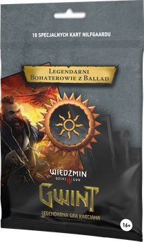 Dodatek do gry Rebel Gwint: Legendarni bohaterowie z ballad - Nilfgaard (edycja polska) (5906954790828)