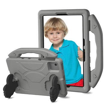 Протиударний дитячий силіконовий чохол EVA Kids Like з підставкою на Lenovo Idea Tab 11" TB336FU, TB336ZU / Xiaoxin Pad 11 2025 (Сірий)