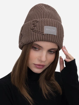 Шапка Malisa Бруно 15-1613-РМ-58 One Size Капучино