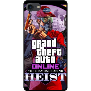 Силиконовый чехол бампер Candy для Iphone 6 с картинкой GTA ГТА