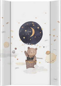 Mata do przewijania Ceba Baby Basic miękka profilowana Cosmic Bear 50 x 70 cm (5907672346434)