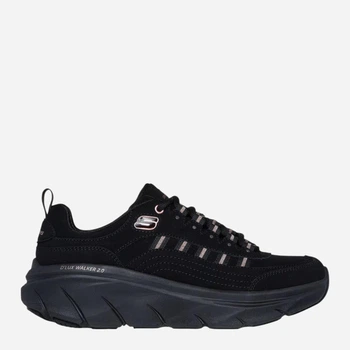 Sneakersy damskie Skechers D`lux Walker 2.0 Golden Step 150106-BKRG 38 Czarne (197976804845)