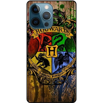 Силиконовый бампер чехол Candy для Iphone 11 Pro с рисунком Hogwarts Хогвартс Гарри Поттер Harry Potter