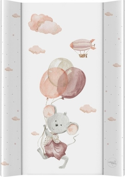 Mata do przewijania Ceba Baby Basic miękka profilowana Mouse 50 x 70 cm(5907672342283)