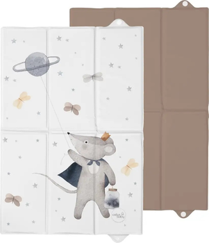 Mata do przewijania skladana Ceba Baby Basic Cosmic Mouse 40 x 60 cm (5907672346601)