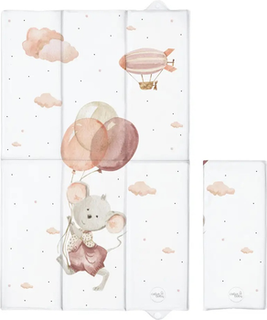 Mata do przewijania skladana Ceba Baby Basic Mouse 60 x 40 cm (5907672342658)