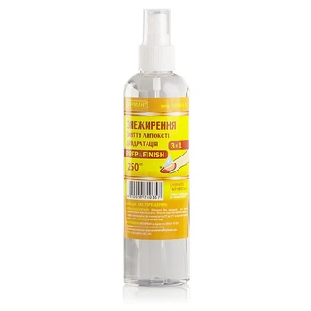 Знежирювач та клінсер Prep&Finish для нігтів 3в1 Фурман, 250 мл