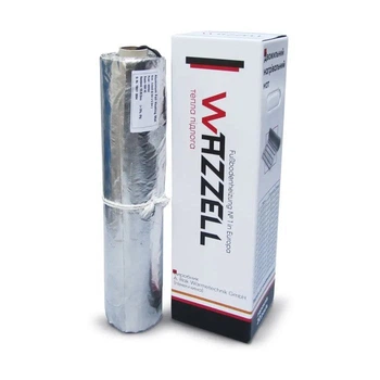 Алюмінієвий мат WAZZELL Easyheat 1400 Вт; 10 м² для укладання під ламінат, ковролін і лінолеум