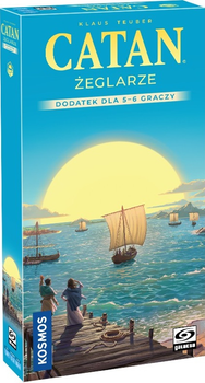 Доповнення до настільної гри Galakta Catan: Моряки 2025 - для 5-6 гравців (польське видання) (5902259208143)