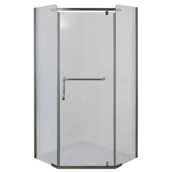 Душевая кабина с низким поддоном Mixxus LINES SCT01-90x90x198-TR GRAPHITE прозрачное стекло 6мм (MI6914)