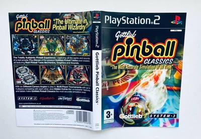 Обложка для игры SIE Gottlieb Pinball Classics - PS2, Б/У