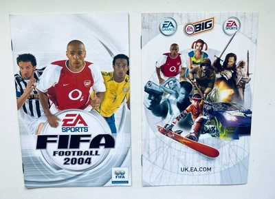Мануал + вкладыш для игры SIE FIFA Football 2004 - PS2, Б/У