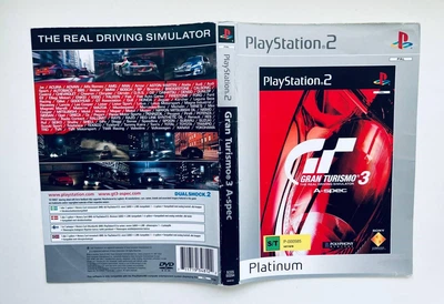 Обложка для игры SIE Gran Turismo 3 A-Spec Platinum - PS2, Б/У