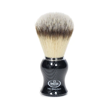 Помазок для бритья Omega Hi-Brush 0146650 Carbon Effect синтетика
