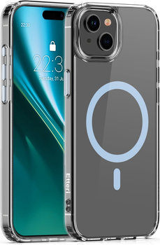 Etui plecki Etteri Color Mag do Apple iPhone 15 6.1 Light blue (GSM190947)
