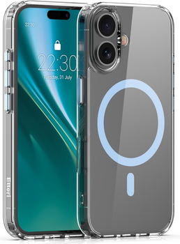 Панель Etteri Color Mag do Apple iPhone 16 Plus 6.7 Light blue (GSM190951)