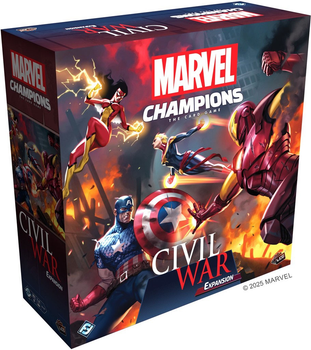 Dodatek do gry planszowej Fantasy Flight Games Marvel Champions: Civil War Expansion (wydanie angielskie) (0841333131357)