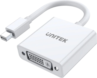 Adapter Unitek miniDisplayPort - DVI White (Y-6326WH)