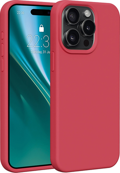 Панель Etteri Silicone Case do Apple iPhone 15 Pro 6.1 Raspberry (GSM183569)