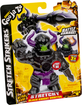 Figurka rozciągliwa GooJitZu Bohater GooJitZu Orbitox Czarny Rycerz Stretch Strikers 42783 (0630996427835)