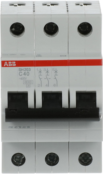 Автоматичний вимикач ABB SH203-C40 (2CDS213001R0404)