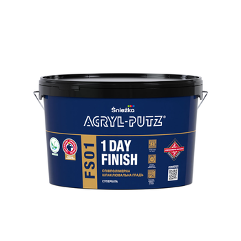 Шпаклювальна гладь Sniezka Acryl-Putz FS01 1DAY FINISH 18 кг