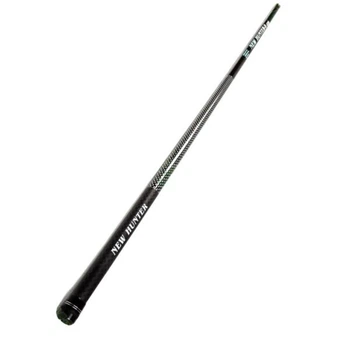 Маховая удочка для поплавочной ловли NEW HUNTER CARBON GL7041, 7 м, без колец, быстрый строй, Черный