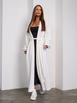 Кардиган жіночий ISSA PLUS 15294 XL Білий (issa2007682743995)