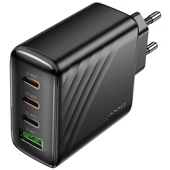 СЗУ Hoco CS27A Supply PD67W (1USB-A/3C) Black