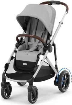 Прогулянкова коляска електрична Cybex eGazelle S Stone Grey 524000523 (4063846465866)