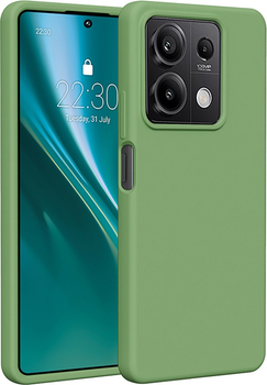 Etui plecki Etteri Silicone Case do Xiaomi Redmi Note 13 5G Light green (GSM183472)