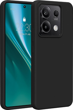 Etui plecki Etteri Silicone Case do Xiaomi Redmi Note 13 Pro 5G Black (GSM183419)