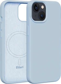 Панель Etteri Silicone Mag do Apple iPhone 13 6.1 Light blue (GSM185980)