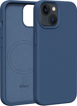 Панель Etteri Silicone Mag do Apple iPhone 14 6.1 Dark blue (GSM185962)