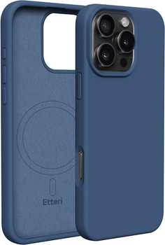 Панель Etteri Silicone Mag do Apple iPhone 16 Pro Max 6.9 Dark blue (GSM185969)