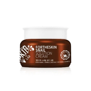 Крем для лица с муцином улитки Fortheskin Snail Solution Cream 100 мл (8809598150034)