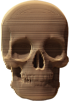 Puzzle 3D - konstruktor Cartonic 3D Puzzle Czaszka Kartonowy (4820191132948)