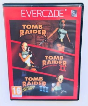 Картридж для Evercade - Tomb Raider Collection 1, английская версия, Б/У