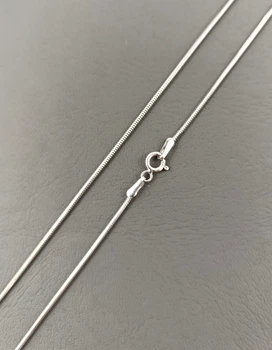 Серебряная цепочка "Снейк мягкая" 60 см ЦСНС-60
