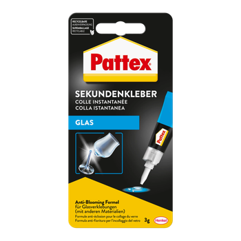Секундний клей для скла Pattex 3 г