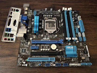 Материнская плата Asus P8Z77-M (Socket 1155, Intel Z77) Б/У