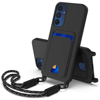 Защитный чехол Reframe Silicone Holder для Samsung Galaxy A54 (A546) - Black