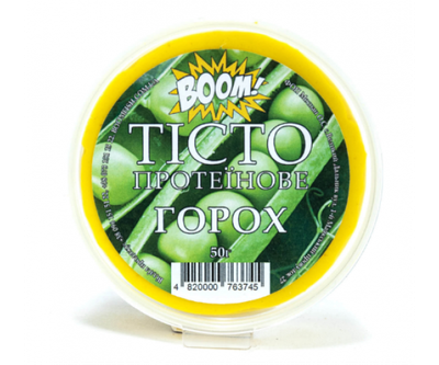 Прикормка BOOM Протеиновое тесто Горох 50г