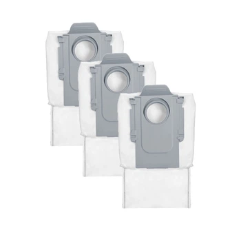 Змінні мішки для бази самоочищення Roborock S8 MaxV Ultra; QR 798; Qrevo: 798, S, 5AE, Pro, MaxV, Edge, Edge 5V1; Saros: 10, 10R, Z70 - 3 шт.