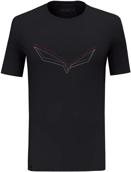 Футболка Salewa Pure Eagle Frame Dry T-Shirt Men 46/S Black