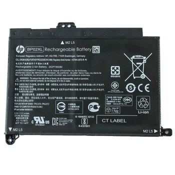 Ноутбук для ноутбука HP BP02XL (Pavilion 15-AW000, 15-AU series) 7.7V 5150mAh 41Wh Black