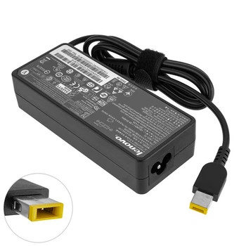 Блок живлення для ноутбука LENOVO 20V 4.5A 90W USB+pin (Square 5 Pin DC Plug) чорний (без кабелю!)