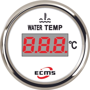 Цифровой датчик температуры воды Ecms (белый)
